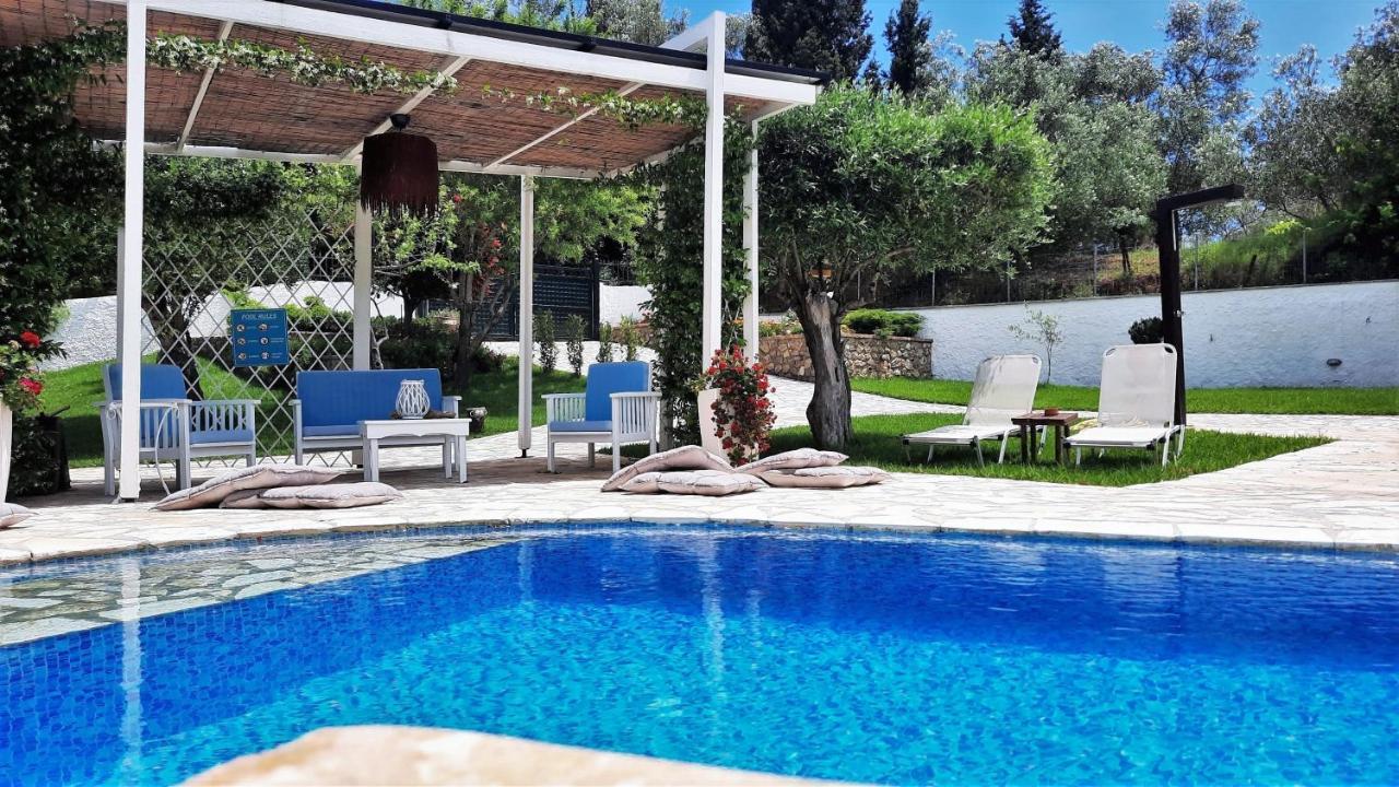 Villa Claire Corfu Achilleion Bagian luar foto