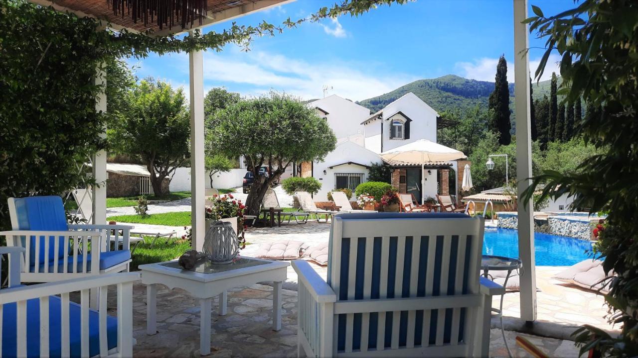Villa Claire Corfu Achilleion Bagian luar foto
