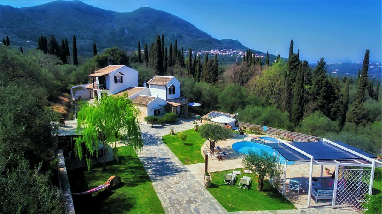 Villa Claire Corfu Achilleion Bagian luar foto