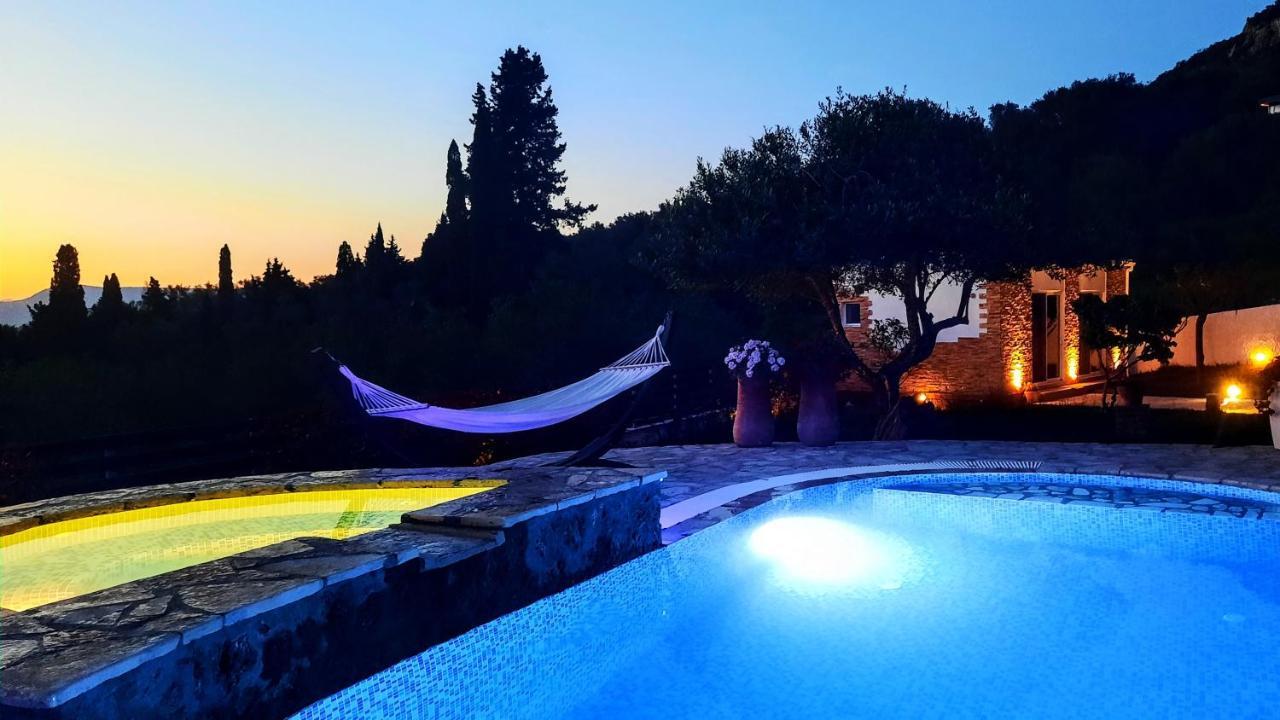 Villa Claire Corfu Achilleion Bagian luar foto