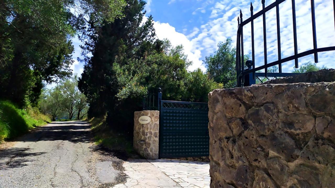 Villa Claire Corfu Achilleion Bagian luar foto
