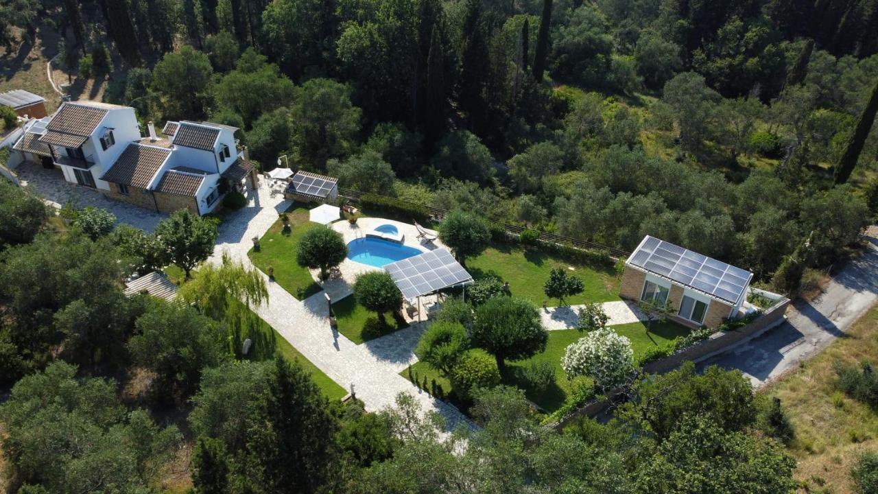 Villa Claire Corfu Achilleion Bagian luar foto