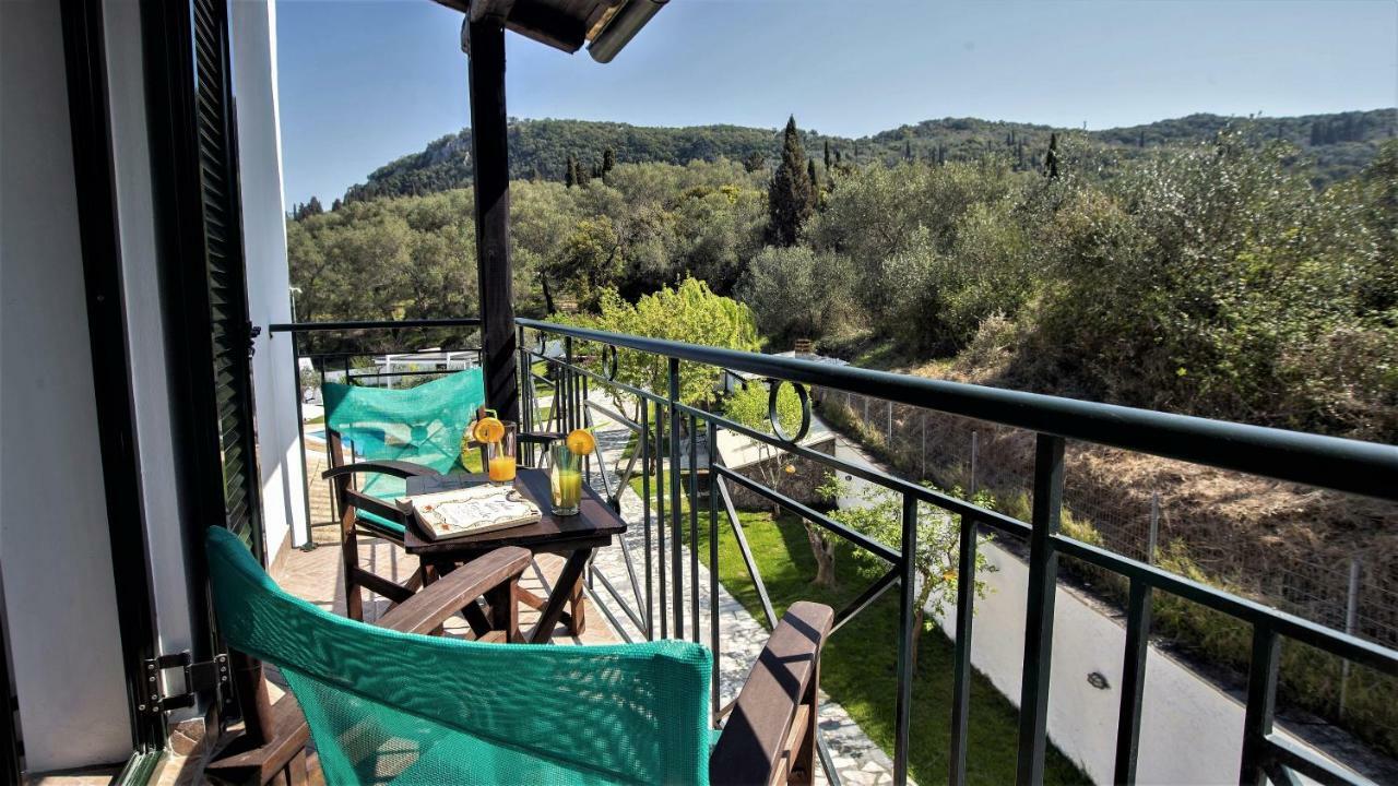 Villa Claire Corfu Achilleion Bagian luar foto
