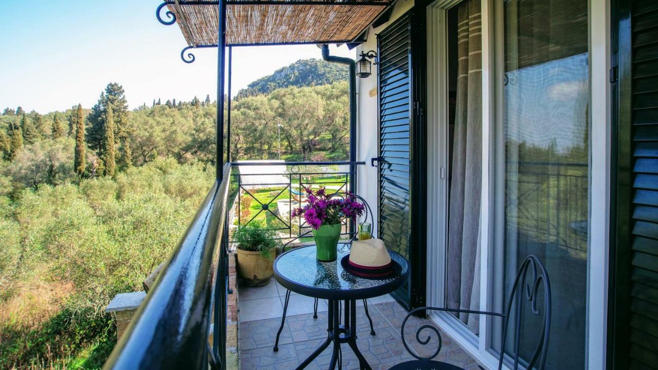 Villa Claire Corfu Achilleion Bagian luar foto